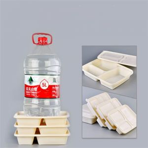 塑料餐具制造商一次性Pp 1000Ml美国方形食品容器出口商生物降解饭盒