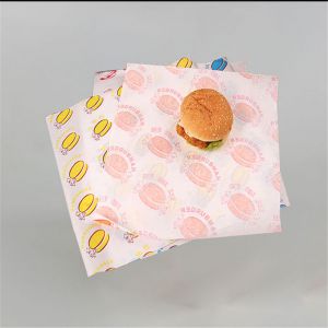 格纹包装纸食品服务国家推车熟食包装
