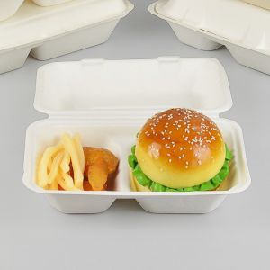甘蔗食物盒外卖蔗渣供应商中国午餐
