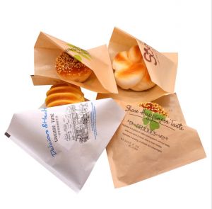 蜡纸三明治袋爆米花汉堡