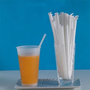 可生物降解印刷Pla吸管硬塑料印刷饮用卫生包