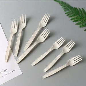 生物可降解一次性叉子散装餐具塑料勺子