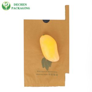 这项对位举番石榴纸日益增长的保护袋芒果